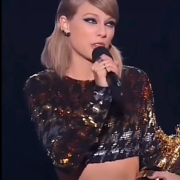 Nike Houndstooth Tie Dye Size Small Turquoise Teal Crop Cropped Top Tee Shirt - Picture 8 of 8